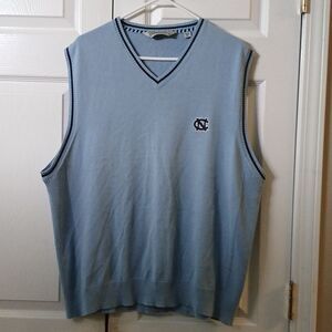 Campus Specialties NC Tarheels sweater vest North Carolina sports vest  Sz XL